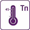 защита от контакта с нагретыми поверхностями выше 45 °C